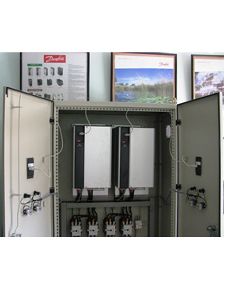 Tủ điều khiển 3 bơm luân phiên bằng 3 biến tần Danfoss